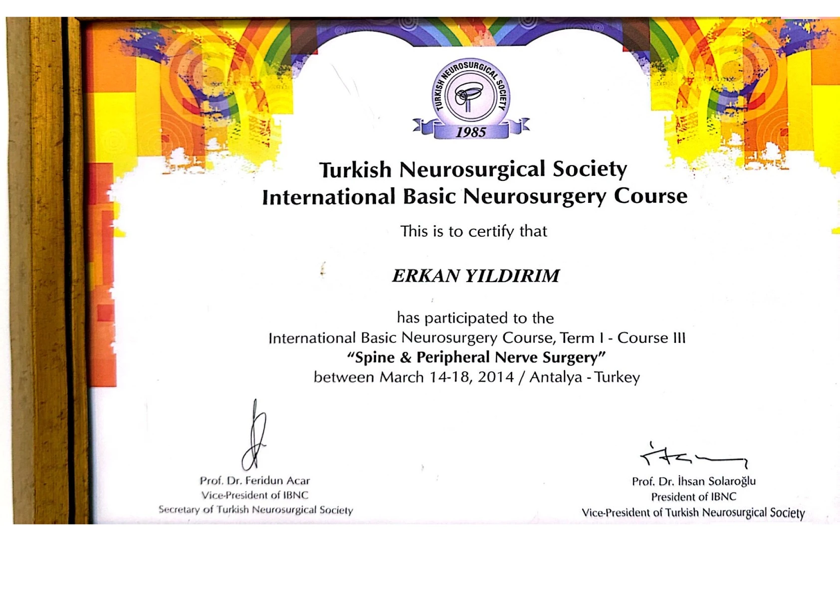 Turkish Neurosurgical Society