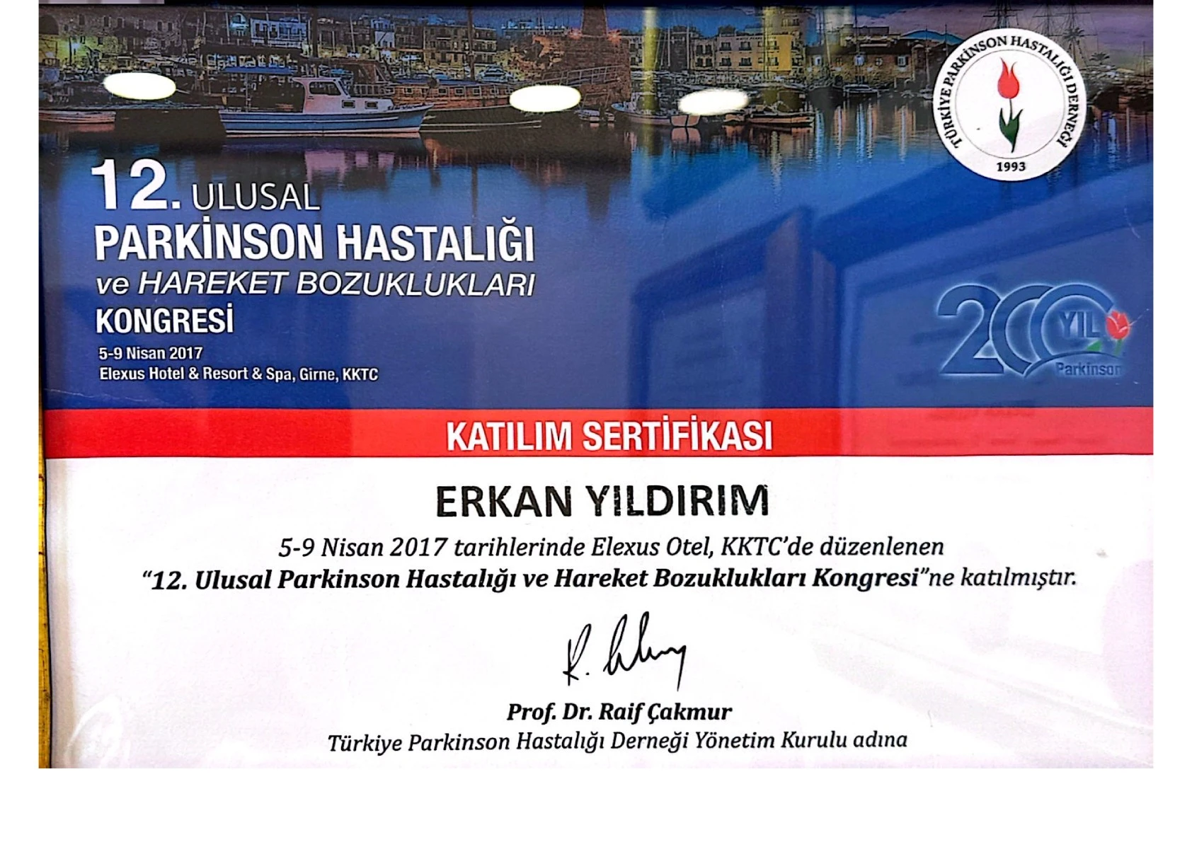 12. Ulusal Parkinson Hastalığı ve Hareket Bozuklukları Kongresi